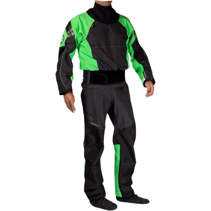 2024 Nookie Traje Seco De Ltex Fusion Y Forro Interior Libre DR50200102 - Black / Verde